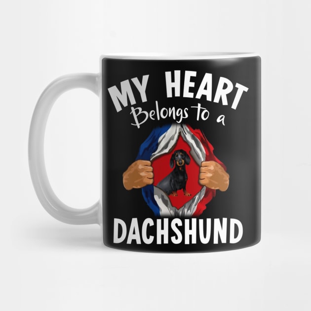 My Heart Belongs To A Dachshund by Pelman